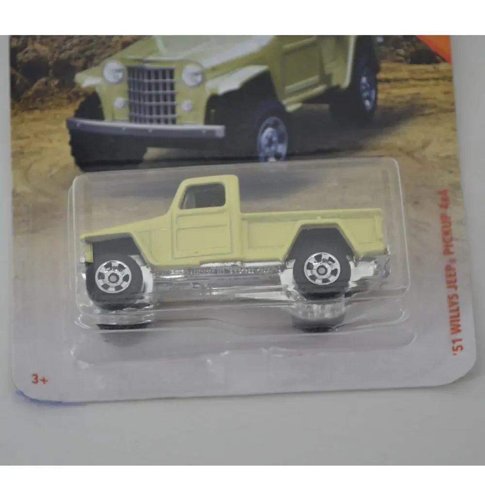 Matchbox Yellow Pickup Truck MBX Construction 15/20 Willys